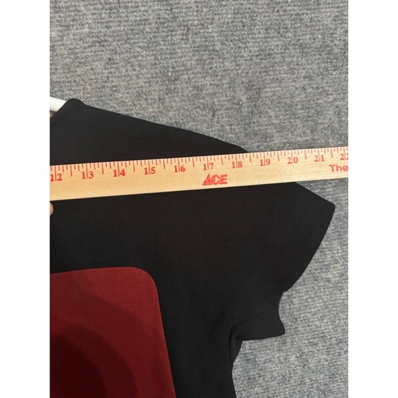 NWT Kate Spade Bosley Dress NJMU2069 Basic Geometry Black Red Size 0 - Picture 6 of 10